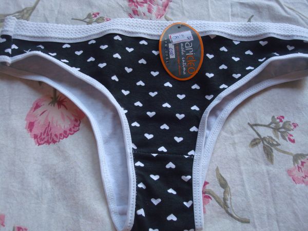 Calcinhas com Cós Estampada